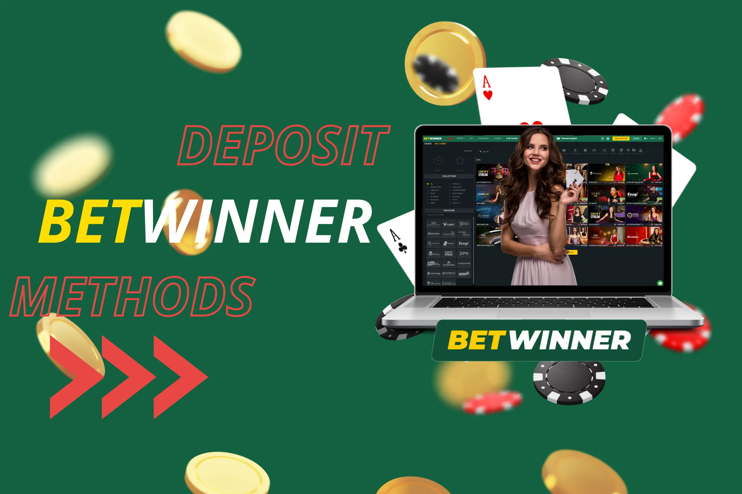 BetWinner deposit methods